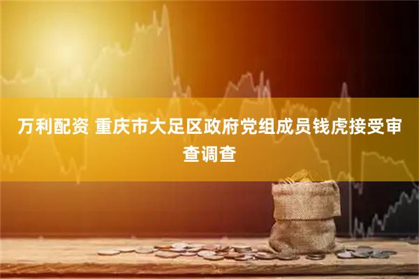 万利配资 重庆市大足区政府党组成员钱虎接受审查调查