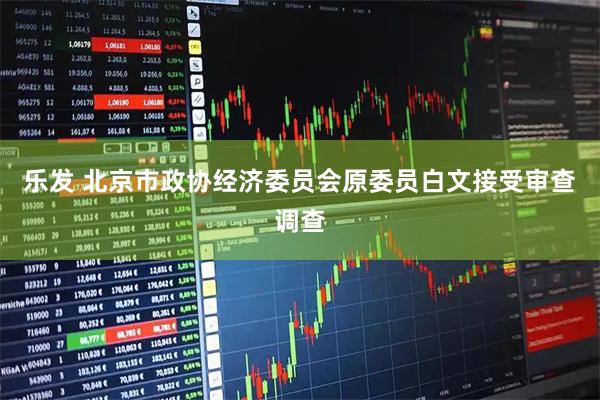 乐发 北京市政协经济委员会原委员白文接受审查调查